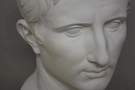 Augustus Caesar Bust Sculpture